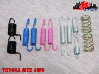 TOYOTA MTX 4 WD REAR BRAKE SPRING KIT // ชุดสปริงเบรกหลัง