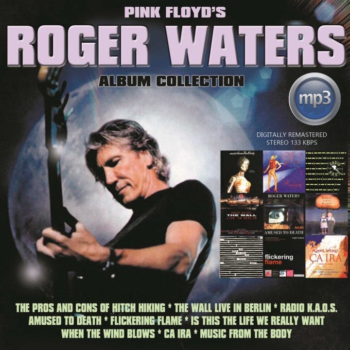 ROGER WATERS MP3 music CD for PC CDROM/ DVD player and compatibles
