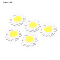 qiaoneixie 5pcs 3W cob LED chips LED Strip หลอดไฟหลอดไฟน้ำท่วม DC9-10(V)