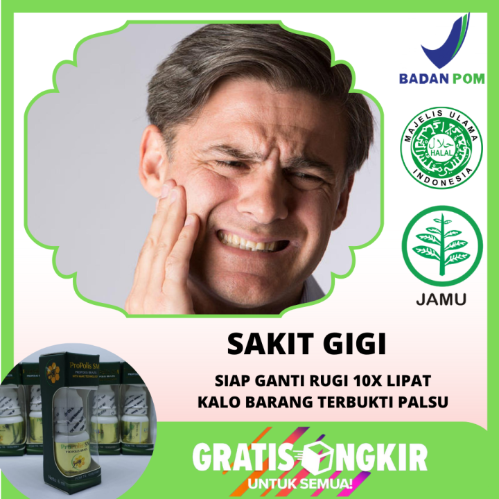 Obat Tetes Sakit Gigi Berlubang, Meredakan Nyeri Gigi Bolong, Nyut ...