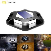 T-Sun 1-4pcs 6 LED Solar Light Outdoor IP65 Waterproof Solar Lawn Lamps Solar Garden Light For Yard Deck Landscape Lighting