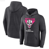 New Fanatics Bret Hart Charcoal Hart Mens Vintage Hoodie popular