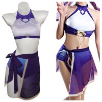 [COD] Genshin god engraved clear split swimsuit cosplay costume