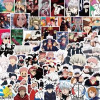 Anime Jujutsu Kaisen Sticker Sorcery Fight Itadori Yuuji Stickers Decals Skateboard Laptop Suitcase Motorcycle 10/30/50/100Pcs