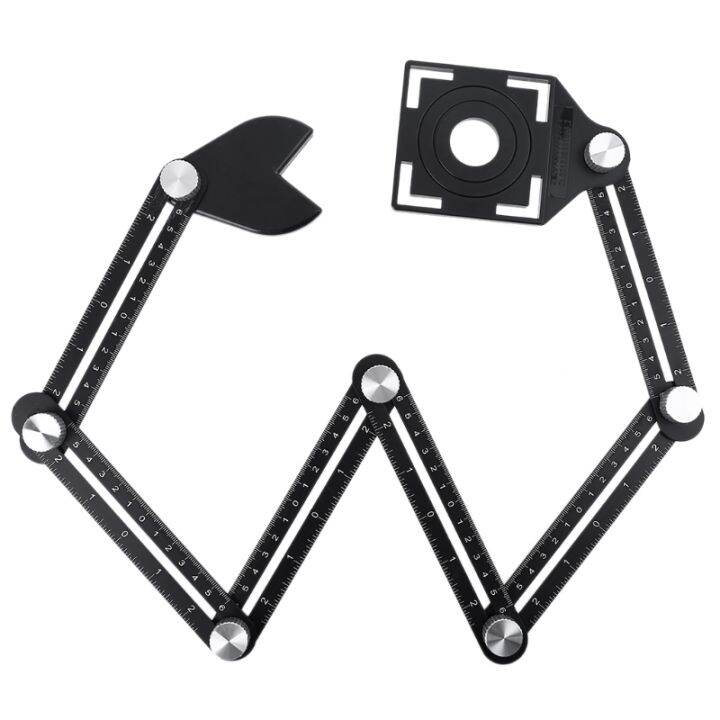 Tile Opening Locator Paving Floor Tiles Folding Rule Angle Finder