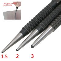 【CC】 3PCS Non-Slip Pin Punch Set 3/32 quot; High-carbon Alloy Metal Wood Drilling