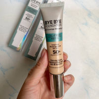 drop ship makeup bye bye foundation full coverage moisturizer oil free matte broad spectrum spf 50+ physical sunscreen