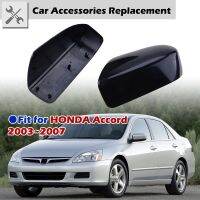 【car parts】ฝาครอบกระจกมองหลังรถยนต์ปีกด้านข้างฝาครอบกระจกมองข้างเหมาะสำหรับ Honda Accord 2003-2007อุปกรณ์เสริมในรถยนต์สีดำเงา