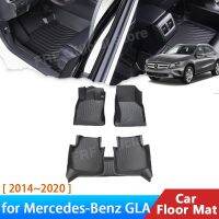 แผ่นซับแผงเท้ารถยนต์สำหรับ Mercedes Benz GLA 180 200 220 250 AMG X156 2014 ~ 2020