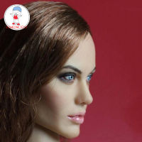 CGL T-10 16 Angelina Jolie หัว Sculpt สาวสวยผู้หญิงหัวแกะสลัก Fit 12 "หญิง Suntan Colo Action Figure