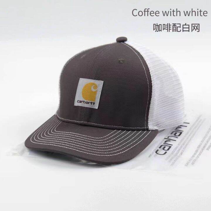 2023-new-fashion-new-curved-eaves-duck-tongue-hat-street-baseball-cap-cotton-mesh-cap-contact-the-seller-for-personalized-customization-of-the-logo