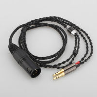 Audiocast 2X3.5มม. HiFi 4-Pin XLR ชาย Balanced หูฟังอัพเกรดสำหรับ Sundara Aventho Focal Elegia T1 T5p D7200