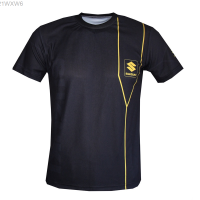 Liced Effex New Suzuki Summer Big S Mens Black T-shirt fashion versatile t-shirt