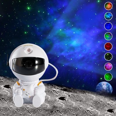 【CC】 Astronaut Projector Night Projection Lamps Bedroom Kids Birthday