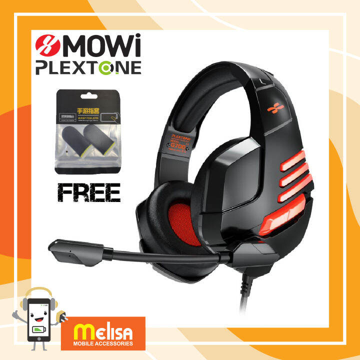 READY STOCK 100 ORIGINAL Plextone G700 Gaming Headset Over Ear