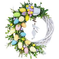 Easter Decorations Hanging Ornament Spring Wreaths for Garlands Fireplace Home Decor