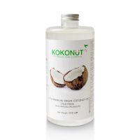 ?สินค้าขายดี? [1000ml]KOKONUT EXTRA VIRGIN COCONUT OIL #น้ำมันมะพร้าว สกัดเย็น สำหรับกิน ลดน้ำหนัก ไขมันดี คีโต KETO กินนำ้มันมะพร้าว