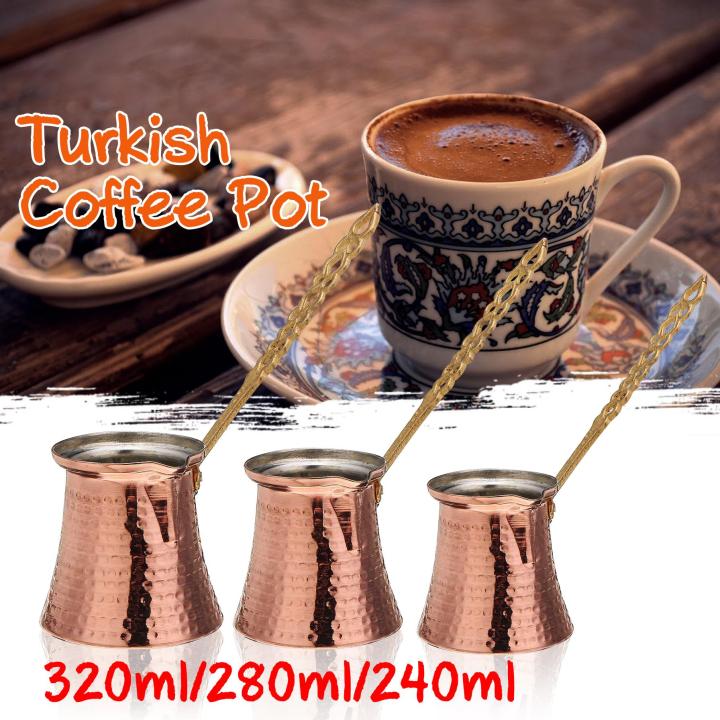 หม้อชงกาแฟตุรกี-jazzva-briki-มือจับตู้สไตล์ยุโรป-s-m-l-ถ้วยชุบทองแดงด้วยมือ