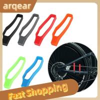 ARQEAR529453 2ชิ้นอุปกรณ์เสริม MTB เบาพิเศษส้อมฝาครอบป้องกันโซ่จักรยานโครงจักรยานป้องกันโครงรถจักรยานป้องกัน