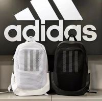 Adidasใหม่กระเป๋าเป้สะพายหลังผู้ชายและผู้หญิงแฟชั่นกระเป๋านักเรียนกีฬากระเป๋าเป้สะพายหลัง(ขนาดกว้าง28cm สูง44cm)