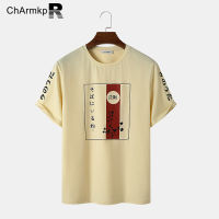 เสื้อยืดแขนสั้นพิมพ์ลายลายดอกไม้สำหรับผู้ชาย Medussa ChArmkpR