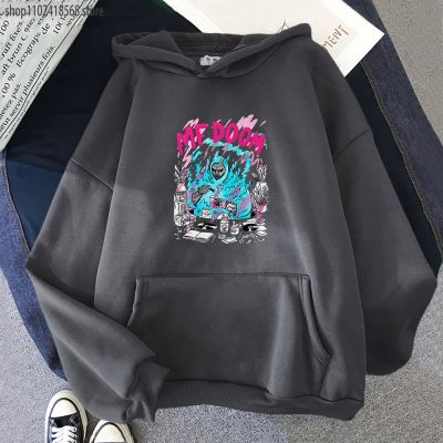 Mf Doom Hoodie Men/Sweatshirt Cartoon Casual Long Sleeve Pullover Harajuku Streetwear Unisex Clothes Graphic Hoody Hoodies Size XS-4XL