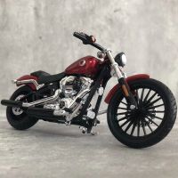 Maisto 1:18 Harley Davidson 2016 Breakout โมเดลมอเตอร์ไซค์อัลลอยจำลองมอเตอร์ไซค์โลหะหล่อ Kids Toys ของสะสมโมเดล