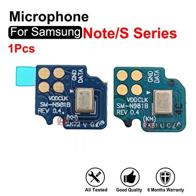 1ชิ้นสำหรับ Galaxy Note 20อัลตร้า20 + S20บวก S20U ลดเสียงรบกวนไมโครโฟนส่วนบนแผงไมโครโฟนอะไหล่ซ่อม
