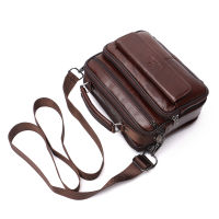 ZZNICK Genuine Leather Bag top-handle Men Bags Male Shoulder Crossbody Bags Messenger Small Flap Casual Handbags Men Leather Bag