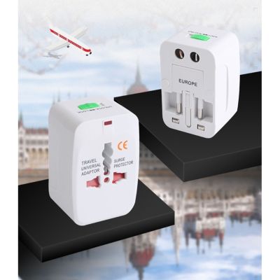 ☈﹍☑ All in One Universal International Plug Adapter World Travel AC Power Charger Adapter AU US UK EU Converter Universal