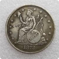 1872 USA Dollar COPY เหรียญที่ระลึก-แบบจำลองเหรียญเหรียญเหรียญสะสม-nyekaifa