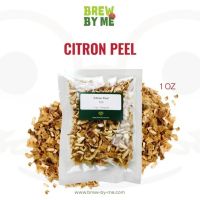 Citron Peel แบบแห้ง (dried) 1oz แต่งกลิ่น เพิ่มรสชาติในเครื่องดื่ม ชา คราฟโซดา เบียร์ ไวน์ cocktails