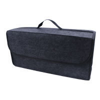 Car Trunk Storage Felt Cloth Foldable Finishing Box Organizer in the Car Multifunctional Durable Storage Box Auto Accessories