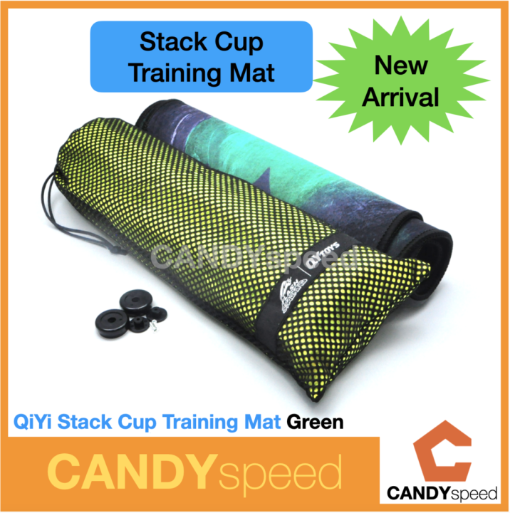 qiyi-new-mat-v3-stack-cup-training-mat-แผ่นรองเล่นรูบิค-สแต็คคัพ-by-candyspeed