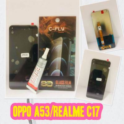 ชุดหน้าจอ LCD + ทัชสกรีน OPPO A53 / Realme C17/Realme 7i แท้  แถมฟีมล์กระจกกันรอย +กาวติดหน้าจอ สินค้ามีของพร้อมส่งนะคะ