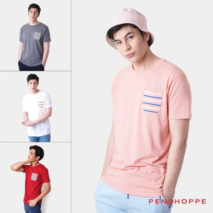 Penshoppe Striped Pocket T-Shirt Collection For Men google drive jordan ...