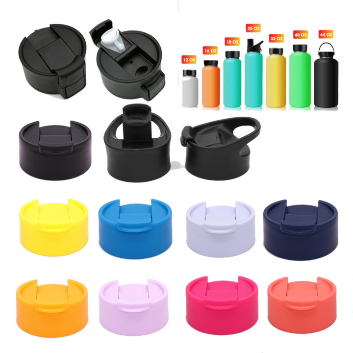 Nurich Hydro Wide Mouth Protective Silicone Sleeve Boot Cover Accessory Compatible with Hydroflask, Simple Modern, and Many More Top Water Bottle