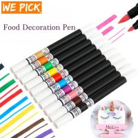 WePick Baking Edible Pigment Pen Food Color Brush Pencils Cake Cookies Painting Markers Drawing Biscuits Baking Decorating Tool