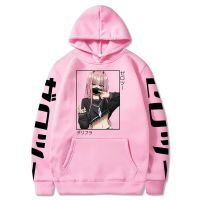 Darling In The Franxx Graphcis Fashion Women Pullover Hoodie Pink Kawaii Printed Japan Anime Tops Plus Size Dropshipping Size Xxs-4Xl