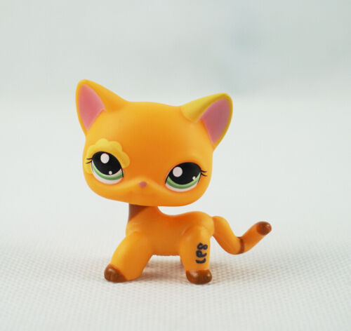 ร้านขายของเล่นสัตว์เลี้ยง-lps-แมวขนสั้นสีส้ม-1643ของเล่นเด็กร้านขายสัตว์เลี้ยงเล็กๆ