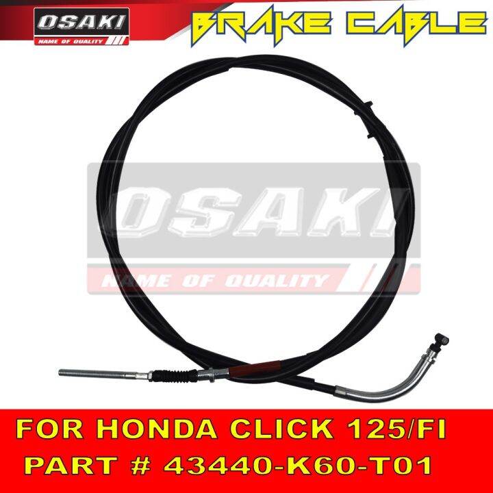 OSAKI CLICK 125i Cables (Brake, Throttle) Lazada PH