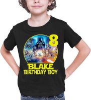 Family Custom Shirt for Star Conquests Theme Birthday