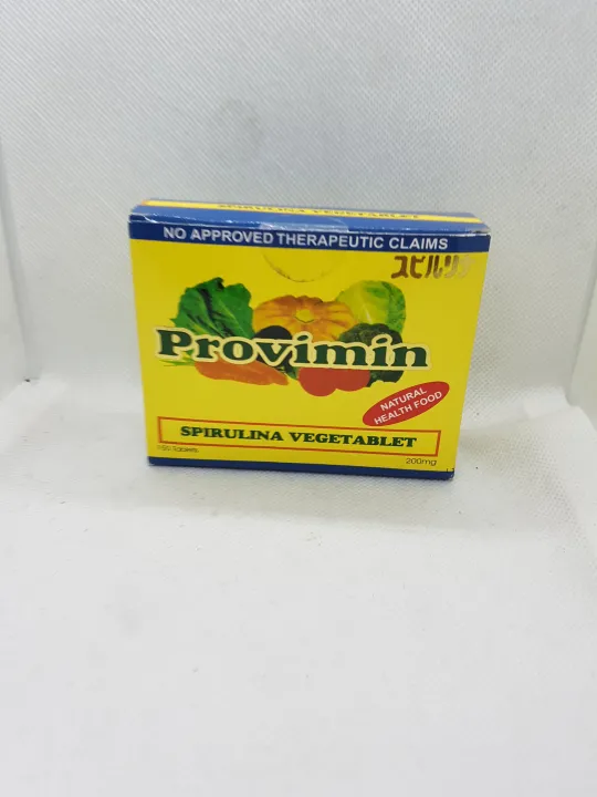 PROVIMIN SPIRULINA VEGETABLET 200mg 150tabs Lazada PH