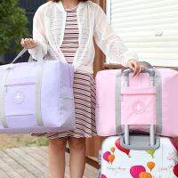 [COD] Large-capacity maternity bag luggage clothes travel waiting for delivery can be set trolley female