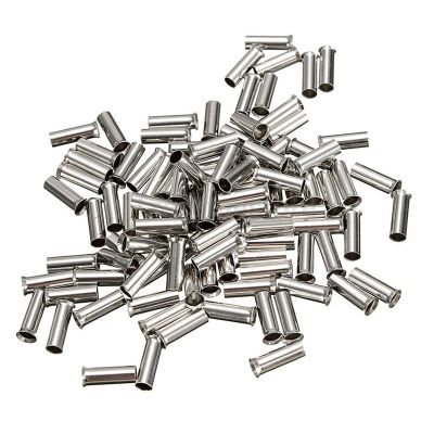 【YF】◄♣✳  100PCS Non-Insulated Wire Ferrules Electrical Cable Terminal Bare Tinned Crimp 0.5mm2-16mm2 22-10 AWG