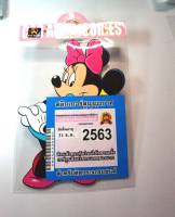 สูญญากาศติดพรบ./ป้ายภาษีรถ ลาย Minnie มินนี่