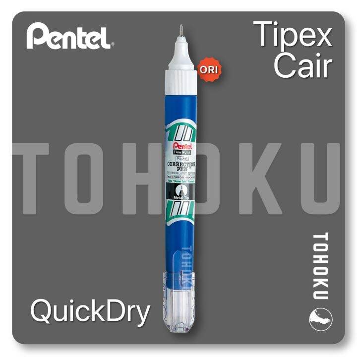 Pentel Correction Pen Tipex Cair Pentel Lazada Indonesia