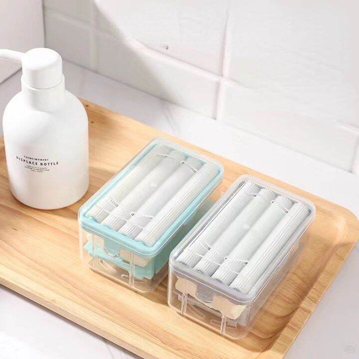 creative-roller-type-soap-box-for-bathroom-shower-rub-free-soap-box-with-sponge-rollers-plastic-soap-drain-storage-container