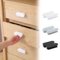 【LZ】❅❍  2Pcs Door Cabinet Handle Plastic Self Adhesive No Hole Drawer Handle Multipurpose Window Cupboard Knobs Wardrobe Pulls Hardware