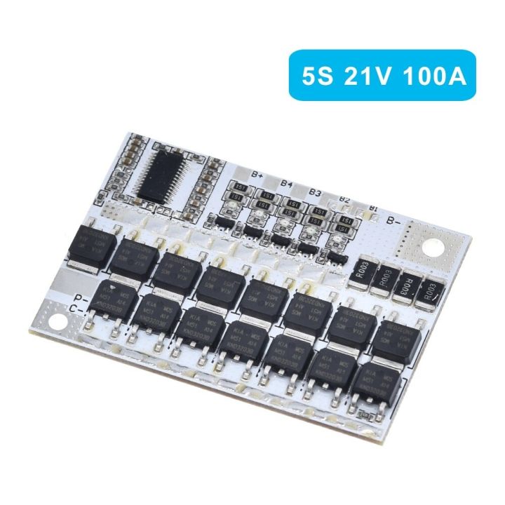 18v-21v-100a-3s-4-5s-bms-ternary-lithium-battery-protection-circuit-board-li-polymer-balance-charging-board-module